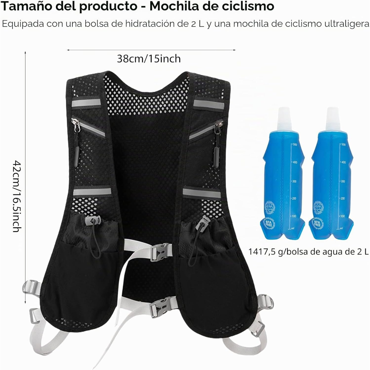 Chaleco Deportivo Ultraligero